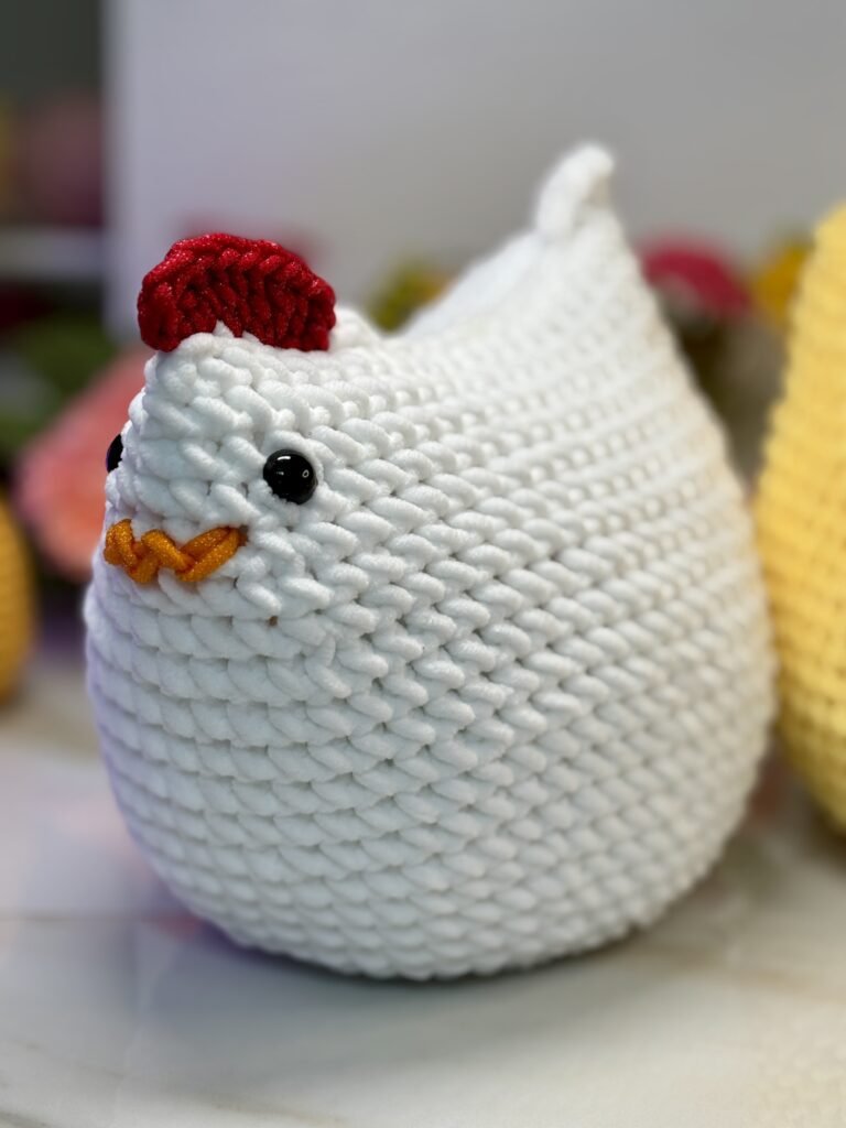 Cute White Duck Amigurumi Crochet