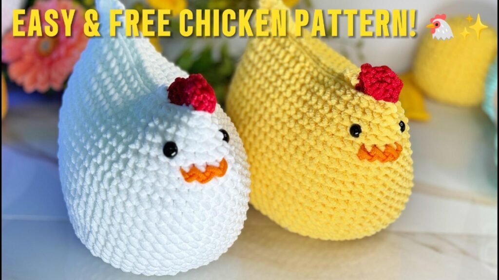 How to Crochet a Cute Amigurumi Chicken Step-by-Step Beginner